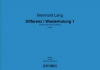 Differenz / Wiederholung 1（ベルンハルト・ラング） (ミックス二重奏+ピアノ)