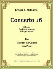 トランペット協奏曲・No.6（アーネスト・ウィリアムズ）（トランペット+ピアノ）【Concerto #6】