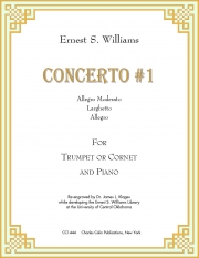 トランペット協奏曲・No.1（アーネスト・ウィリアムズ）（トランペット+ピアノ）【Concerto #1】