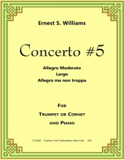 トランペット協奏曲・No.5（アーネスト・ウィリアムズ）（トランペット+ピアノ）【Concerto #5】