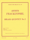 金管五重奏曲・No.2（アーサー・フラッケンポール）（金管五重奏）【Quintet No.2】