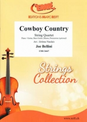 カウボーイ・カントリー（ジョー・ベリーニ）（弦楽四重奏）【Cowboy Country】