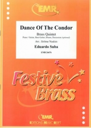 コンドルの踊り（エドゥアルド・スーバ）（金管五重奏）【Dance of the Condor】