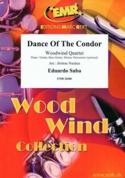 コンドルの踊り（エドゥアルド・スーバ）（木管四重奏）【Dance of the Condor】