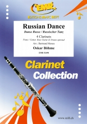 ロシアの踊り（オスカー・ベーメ）（クラリネット四重奏）【Russian Dance】