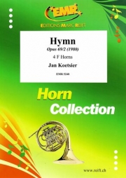 聖歌・Op.69/2（ヤン・クーツィール）（ホルン四重奏）【Hymn Opus 69/2 (1980)】