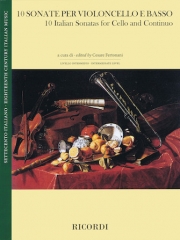 10のイタリア・ソナタ（チェロ+ピアノ）【10 Italian Sonatas】