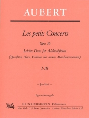 演奏会用小品・Op.16・Vol.1（ジャックス・フォベール） (フルート二重奏)【Les petits Concerts, Heft 1】