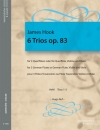 6つのトリオ（ジェームス・フック） (フルート三重奏)【6 Trios】