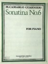 ソナチネ・No.6（カマルゴ・グァルニエリ）（ピアノ）【Sonatina No. 6】