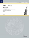 協奏曲（ハインツ・ホリガー） (ヴァイオリン+ピアノ）【Concerto "Hommage à Louis Soutter"】