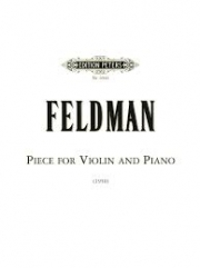 小品（モートン・フェルドマン） (ヴァイオリン+ピアノ）【Piece for Violin and Piano】