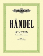 ソナタ・HWV 371–373 (ヘンデル) (ヴァイオリン+ピアノ）【Sonatas for Violin and Continuo, Vol. 2HWV 371–373】