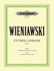 エチュード・カプリス・Ｏｐ.18 (ヘンリク・ヴィエニャフスキ)（ヴァイオリン二重奏）【Etudes Caprices Op.18】