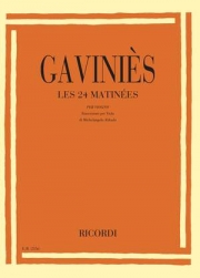 24の練習曲（ピエール・ギャヴィニエ）（ヴィオラ）【24 Matinées】