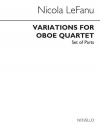 オーボエ協奏曲（ニコラ・レファニュ） (オーボエ四重奏)【Variations for Oboe Quartet】