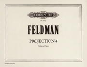 Projection IV（モートン・フェルドマン）（ヴァイオリン+ピアノ）