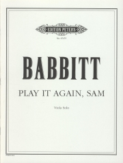 Play it again Sam（ミルトン・バビット）（ヴィオラ）