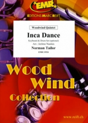 インカの踊り（ノーマン・テイラー）（木管五重奏）【Inca Dance】
