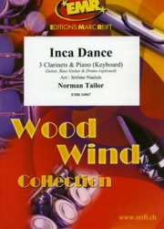 インカの踊り（ノーマン・テイラー）（クラリネット三重奏+ピアノ）【Inca Dance】