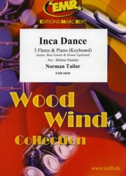 インカの踊り（ノーマン・テイラー）（フルート三重奏+ピアノ）【Inca Dance】