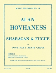 シャラガンとフーガ（アラン・ホヴァネス）（金管四重奏）【Sharagan & Fugue】