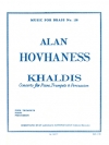Khaldis（アラン・ホヴァネス）（トランペット四重奏+ピアノ）