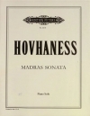 マドラス・ソナタ・Op.176（アラン・ホヴァネス）（ピアノ）【Madras Sonata Op. 176】