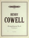 弦楽四重奏曲・No.4（ヘンリー・カウエル）（弦楽四重奏）【String Quartet No. 4】