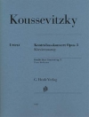 協奏曲・No.3（セルゲイ・クーセヴィツキー）（ストリングベース+ピアノ）【Double Bass Concerto Op.3】