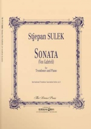 ソナタ「大天使ガブリエルの嘆き」（シュチェパン・シュレック）（トロンボーン+ピアノ）【Sonata (Vox Gabrieli)】