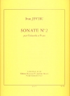 ソナタ・No.2（イヴァン・ジェヴティック） (チェロ+ピアノ）【Sonate N02】