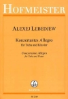 アレグロ・コンチェルタント（アレクセイ・レベデフ）（テューバ+ピアノ）【Allegro Concertante】