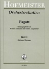 バスーンのためのオーケストラ・スタディー・Vol.11（バスーン）【Orchesterstudien fur Fagott, Heft 11】