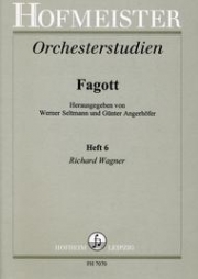 バスーンのためのオーケストラ・スタディー・Vol.6（バスーン）【Orchesterstudien fur Fagott, Heft 6】