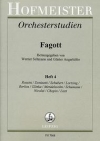 バスーンのためのオーケストラ・スタディー・Vol.4（バスーン）【Orchesterstudien fur Fagott, Heft 4】
