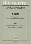 バスーンのためのオーケストラ・スタディー・Vol.3（バスーン）【Orchesterstudien fur Fagott, Heft 3】