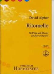 リトルネッロ（デイヴィッド・アルファー）（フルート+ピアノ）【Ritornello】