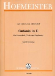 シンフォニア・ニ長調（ウィルヘルム・アルトマン）（弦楽二重奏+ピアノ）【Sinfonia in D】