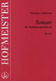 ソナタ・ヘ長調（ヘルマン・アンブロジウス）（ホルン+ピアノ）【Sonate F-Dur】