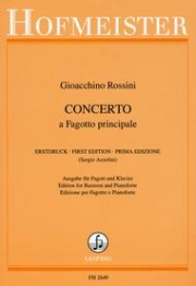 バスーン協奏曲（セルジオ・アッツォリーニ）（バスーン+ピアノ）【Concerto a Fagotto Principale】