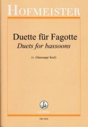 バスーンのためのデュエット集（バスーン二重奏）【Duets for Bassons】