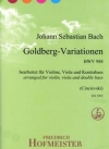ゴルトベルク変奏曲・BWV.988（バッハ）（弦楽三重奏）【Goldberg-Variationen BWV 988】