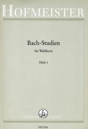 バッハ・スタディー（バッハ）（ホルン+ピアノ）【Bach-Studien fur Waldhorn】