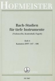 バッハ・スタディー・Vol.4（バッハ）（ストリングベース）【Bach-Studien fur Waldhorn, Heft 4】