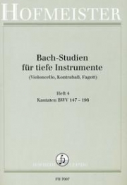 バッハ・スタディー・Vol.4（バッハ）（チェロ）【Bach-Studien fur Waldhorn, Heft 4】