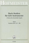 バッハ・スタディー・Vol.4（バッハ）（チェロ）【Bach-Studien fur Waldhorn, Heft 4】