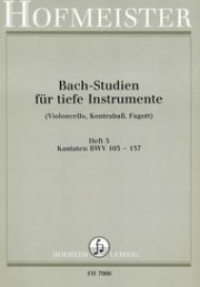 バッハ・スタディー・Vol.3（バッハ）（バスーン）【Bach-Studien fur Waldhorn, Heft 3】