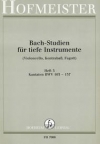 バッハ・スタディー・Vol.3（バッハ）（チェロ）【Bach-Studien fur Waldhorn, Heft 3】