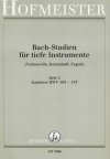 バッハ・スタディー・Vol.3（バッハ）（ストリングベース）【Bach-Studien fur Waldhorn, Heft 3】